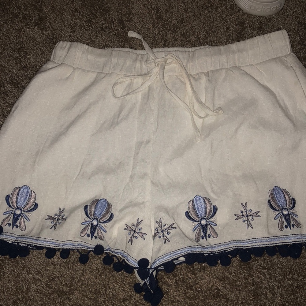 Francesca’s tassel shorts!